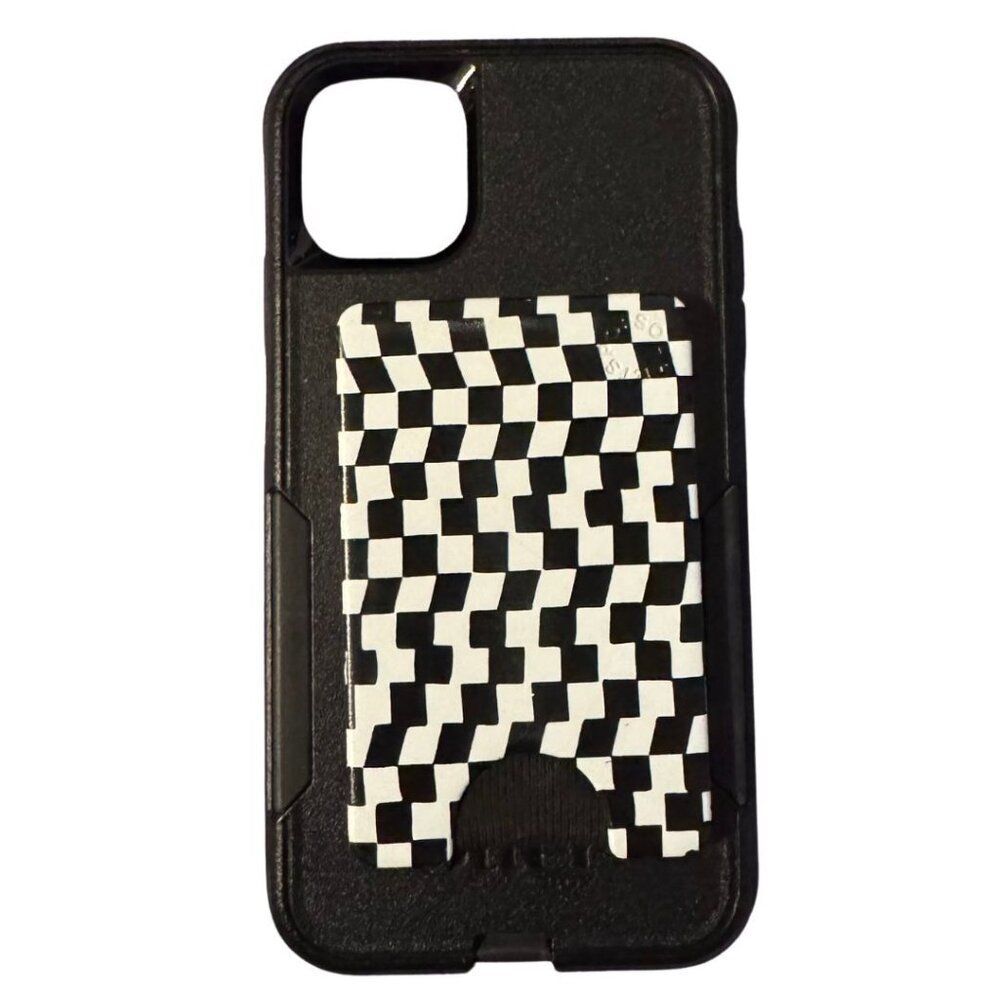 Otterbox Case & Popsocket Wallet Bundle - iPhone 11, Black White